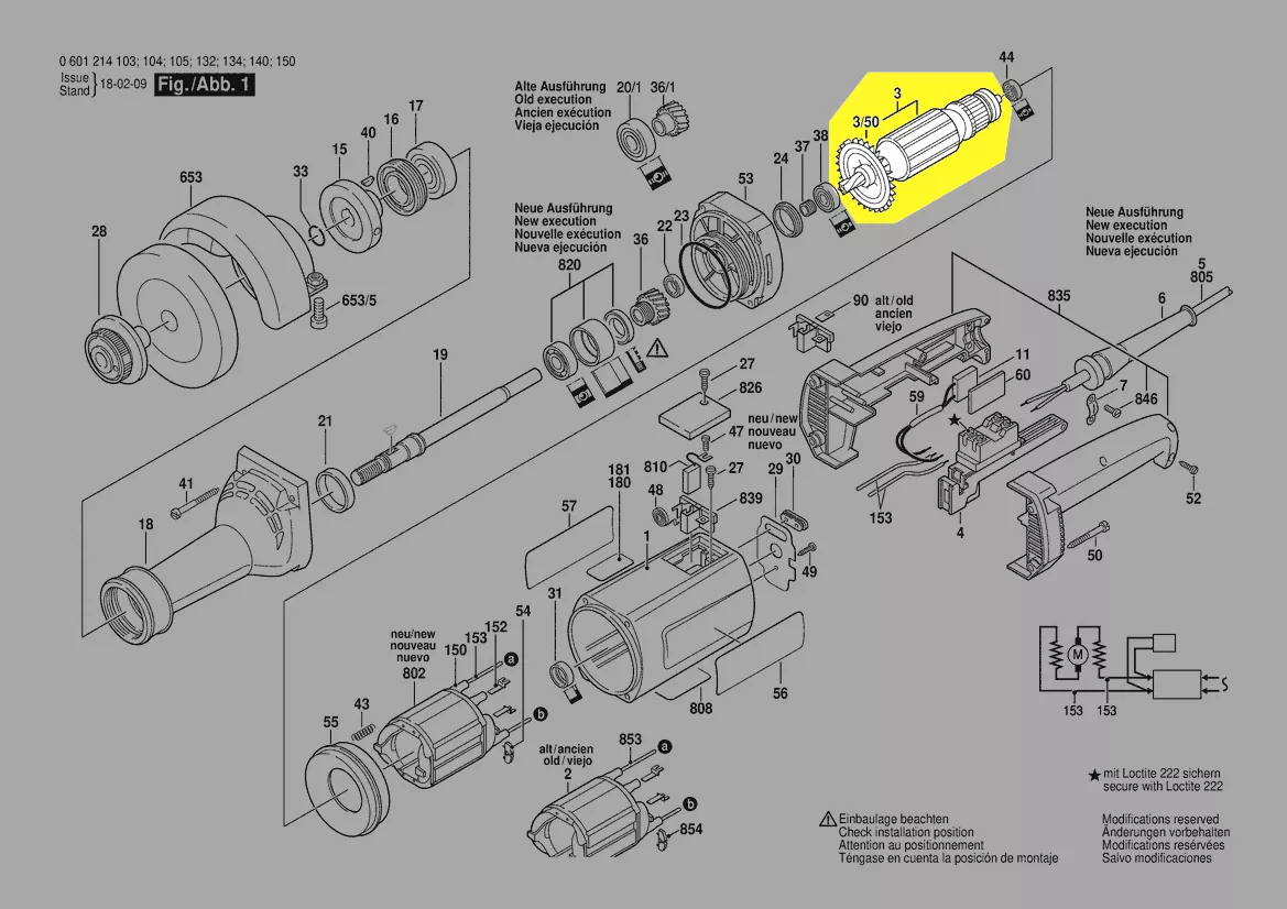 Induit BOSCH réf. 1 619 P13 611